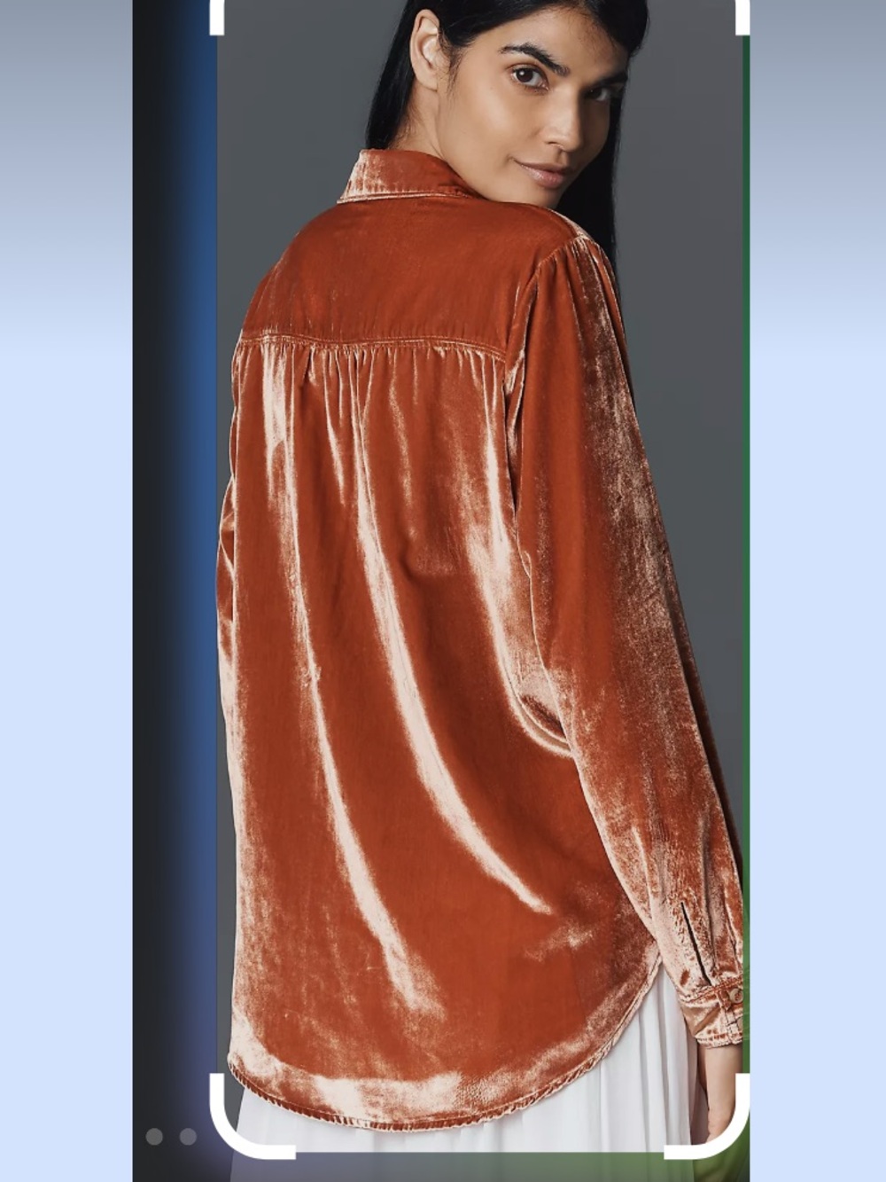 Bella Dahl Velvet Shirt